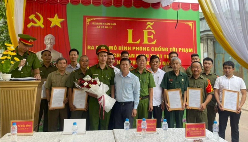 Chốt an ninh trật tự - mô hình giữ bình yên hiệu quả ở xã Hố Nai 3 -0
