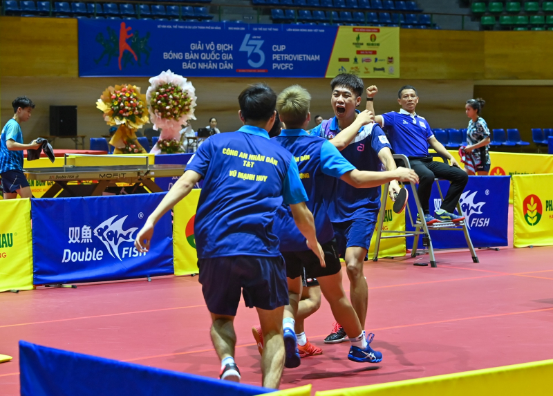 Bóng bàn CAND liên tục gặt hái thành công: Đâu là bí quyết? -0