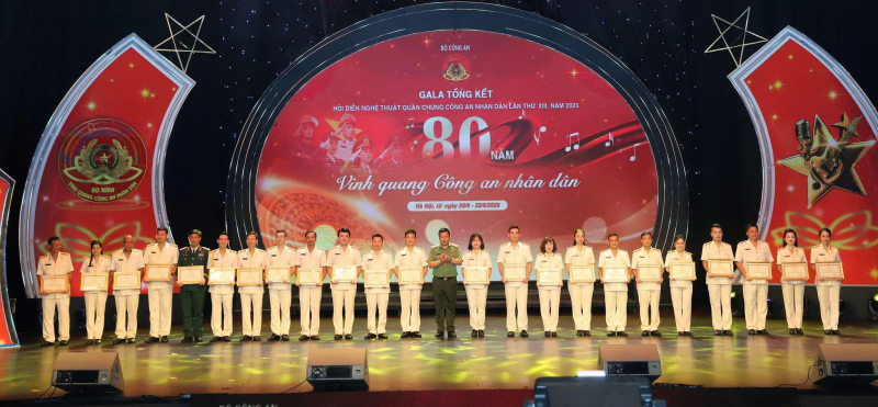 Bế mạc và trao giải Hội diễn nghệ thuật quần chúng CAND lần thứ XIII, năm 2025 -0