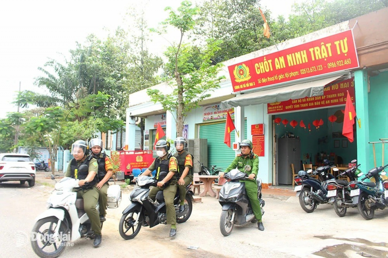 Chốt an ninh trật tự - mô hình giữ bình yên hiệu quả ở xã Hố Nai 3 -0