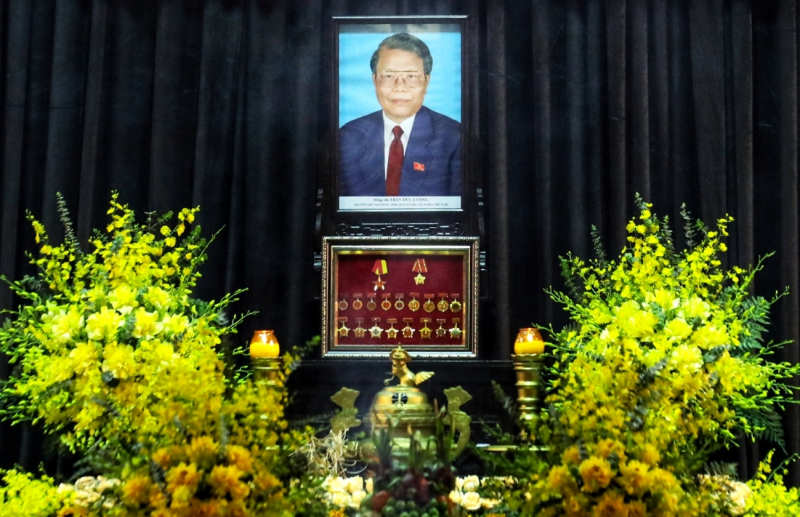 Lễ Quốc tang nguyên Chủ tịch nước Trần Đức Lương -0