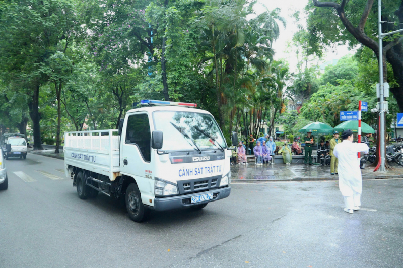 Công an TP Hà Nội đảm bảo tuyệt đối an ninh, an toàn Lễ Quốc tang nguyên Chủ tịch nước Trần Đức Lương -2