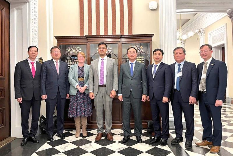 Deputy Minister Pham The Tung visits U.S. National Security Council -0