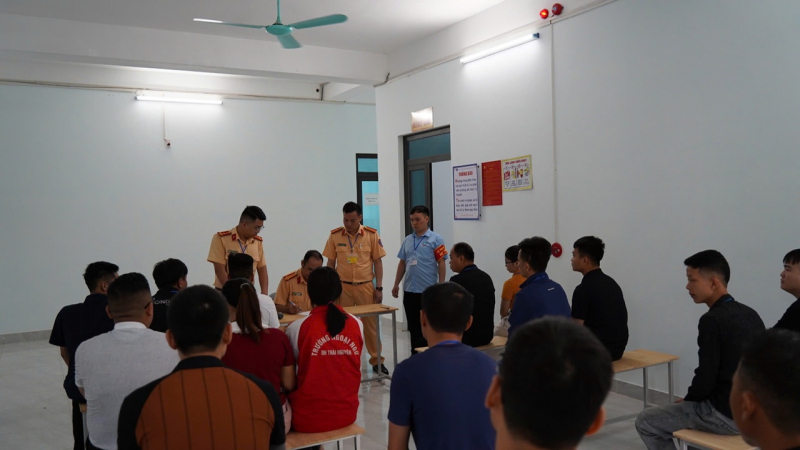 Bắc Kạn khai mạc kỳ sát hạch lái xe đầu tiên do Công an tỉnh tổ chức -0