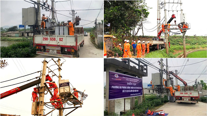 EVNHANOI triển khai toàn diện công tác phòng chống thiên tai và tìm kiếm cứu nạn -0