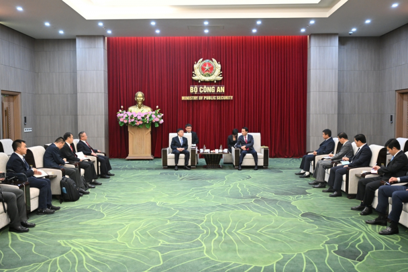 Tiếp tục đưa hợp tác phòng, chống tội phạm Việt Nam – Trung Quốc lên tầm cao mới -0