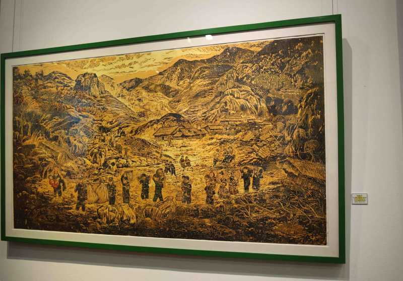 Triển lãm và trao giải Trại sáng tác mỹ thuật lần thứ 5 về đề tài CAND -0