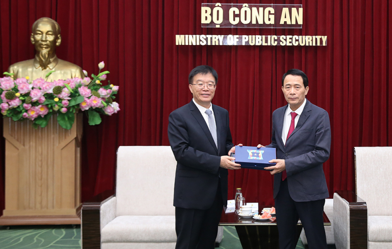 Tiếp tục đưa hợp tác phòng, chống tội phạm Việt Nam – Trung Quốc lên tầm cao mới -1