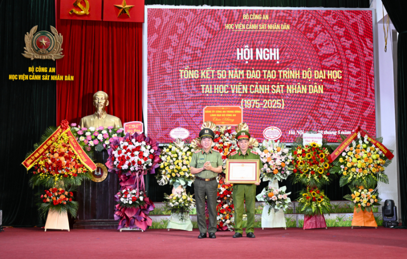 Phấn đấu đưa Học viện CSND trở thành cơ sở giáo dục trọng điểm quốc gia, uy tin tầm cỡ khu vực và quốc tế -0