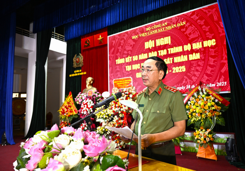 Phấn đấu đưa Học viện CSND trở thành cơ sở giáo dục trọng điểm quốc gia, uy tin tầm cỡ khu vực và quốc tế -0