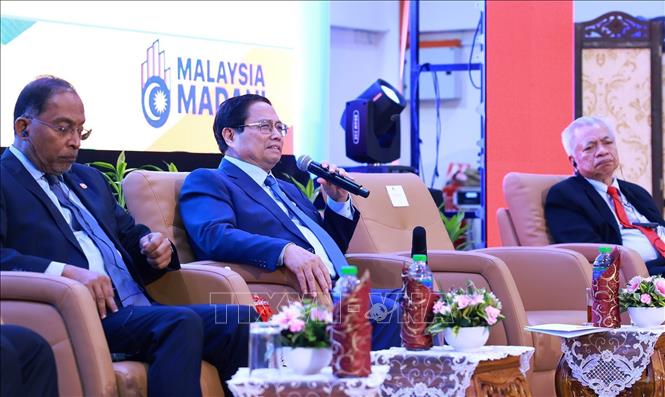 Thủ tướng Phạm Minh Chính phát biểu chính sách tại Đại học Quốc gia Malaysia -0