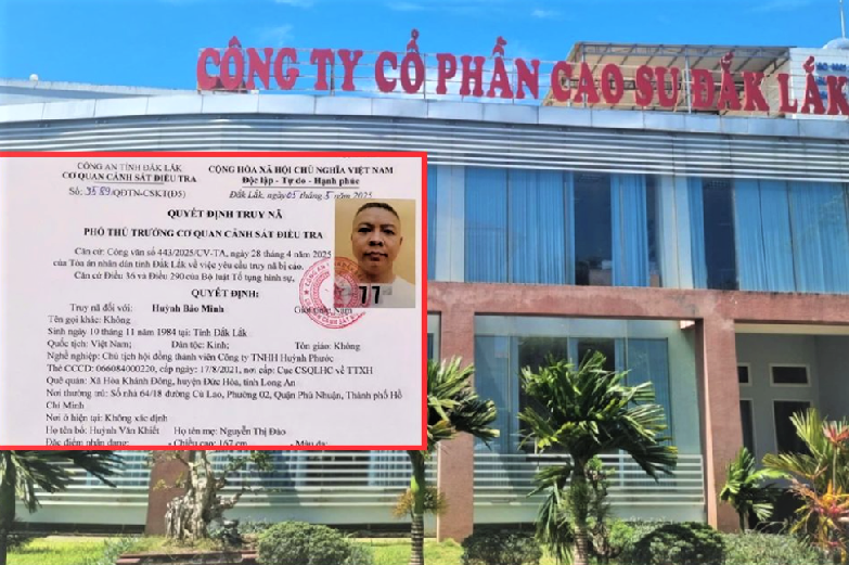 Truy nã con trai cựu Chủ tịch Công ty cao su Đắk Lắk -0