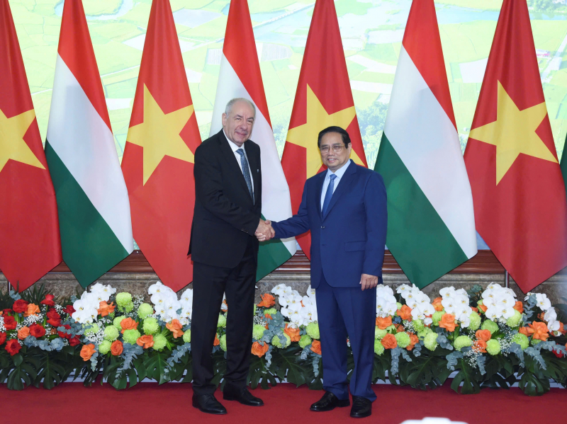 Việt Nam ưu tiên hàng đầu tăng cường quan hệ với Hungary -0