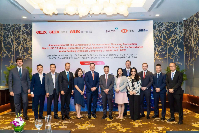 HSBC thu xếp thành công giao dịch bảo lãnh khoản vay không ràng buộc 79 triệu USD cho GELEX -0