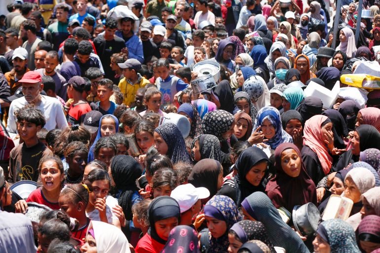 Israel bắn bị thương nhiều người xin hàng viện trợ ở Gaza -0