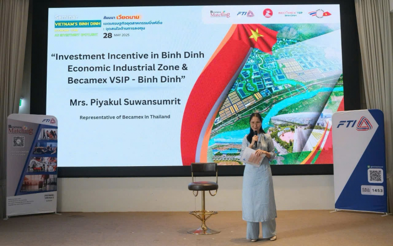 Becamex Vsip Bình Định mời gọi đầu tư các doanh nghiệp Thái Lan -0