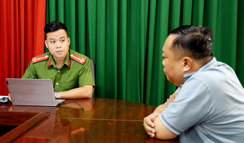 Làm giả văn bản cảu UBND tỉnh An Giang cấp mỏ cát để lừa đảo -1