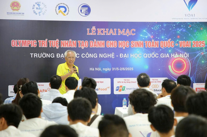 Khai mạc Olympic Trí tuệ nhân tạo Việt Nam lần thứ nhất năm 2025 -2