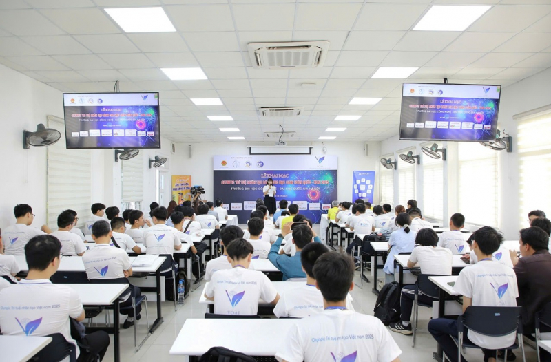 Khai mạc Olympic Trí tuệ nhân tạo Việt Nam lần thứ nhất năm 2025 -4