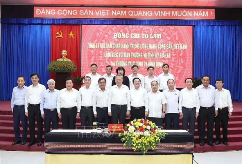 Tổng Bí thư Tô Lâm: Sau hợp nhất, tỉnh Gia Lai (mới) không chỉ lớn về quy mô mà còn mạnh về năng lực cạnh tranh -0
