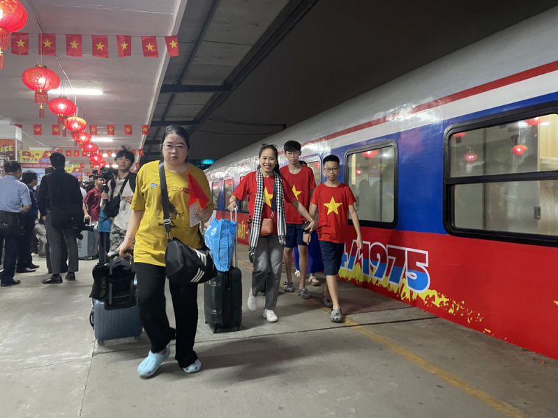 Đường sắt giảm giá vé tàu cho học sinh, sinh viên và người thân đi cùng -0
