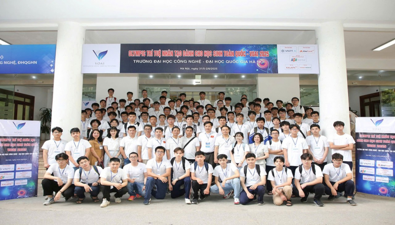 Résumé des Olympiades nationales d'intelligence artificielle – VOAI 2025 : Honorer la jeune intelligence vietnamienne à l'ère du numérique -0