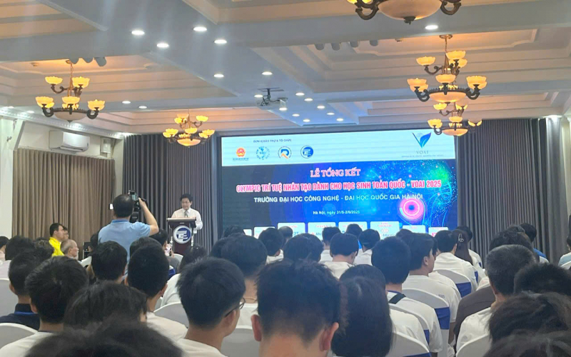 Résumé des Olympiades nationales d'intelligence artificielle – VOAI 2025 : Honorer la jeune intelligence vietnamienne à l'ère du numérique -1