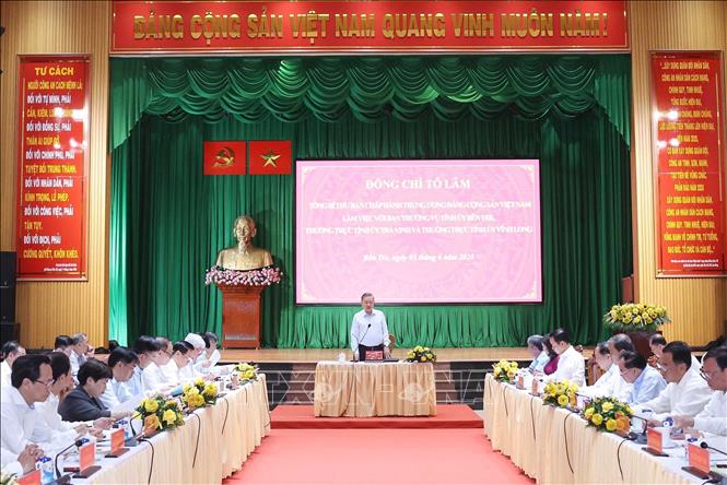 Tổng Bí thư: Kiến tạo mô hình phát triển mới, chuyển từ tư duy nhiệm kỳ sang tư duy chiến lược dài hạn -0