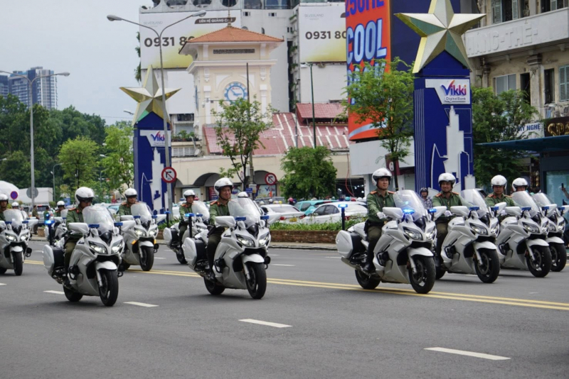 Tập luyện các tình huống nghiệp vụ trong Chương trình “Vinh quang Công an nhân dân Việt Nam” -0