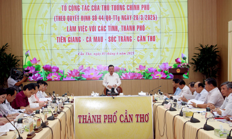 Tổ công tác của Thủ tướng Chính phủ làm việc với 4 tỉnh, thành tại miền Tây về giải quyết khiếu nại, tố cáo kéo dài -0