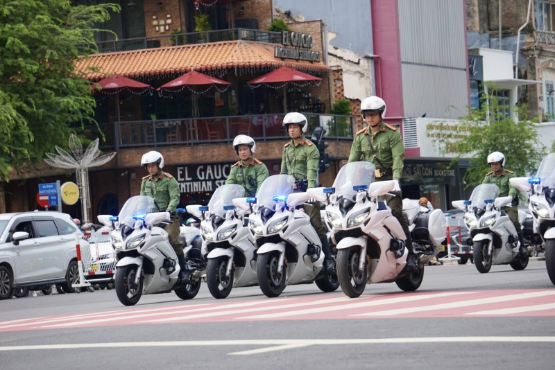 Tập luyện các tình huống nghiệp vụ trong Chương trình “Vinh quang Công an nhân dân Việt Nam” -7