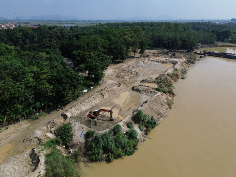 Toàn tỉnh Thanh Hoá chỉ còn 1 mỏ cát đang hoạt động -0