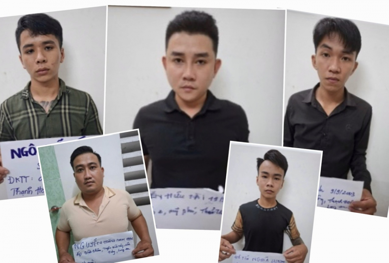 Đánh người đòi nợ 10 triệu, 5 đối tượng bị khởi tố -0