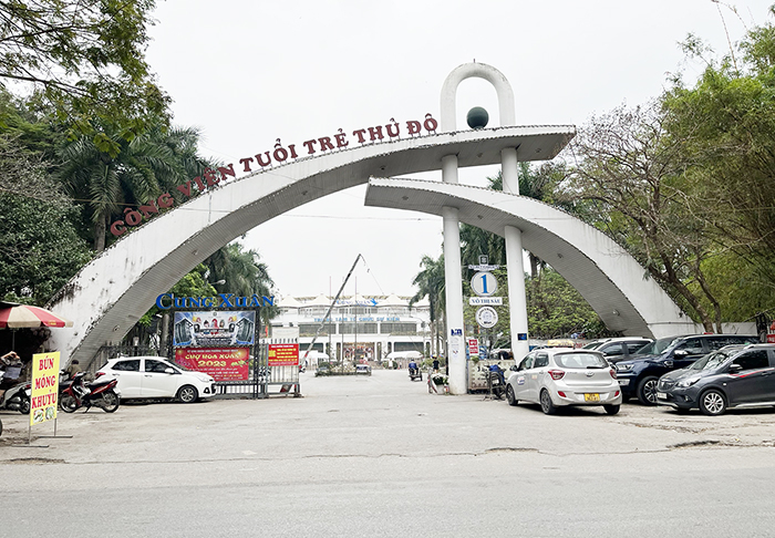 Nhiều dự án công viên, vườn hoa chậm tiến độ gây lãng phí -0