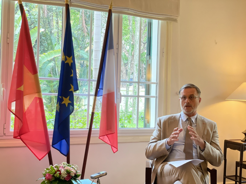 Đại sứ Olivier Brochet: Pháp và Việt Nam chia sẻ nhiều quan điểm tương đồng -0