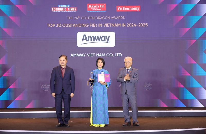 Amway Việt Nam vinh dự là doanh nghiệp FDI xuất sắc về dinh dưỡng và chăm sóc sức khỏe chủ động -0