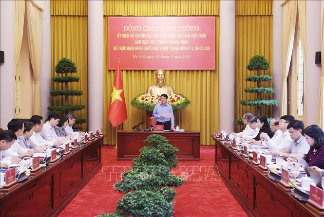 Chủ tịch nước: Quảng Ninh cần khẳng định vị thế đi đầu của vùng đồng bằng Bắc Bộ -0