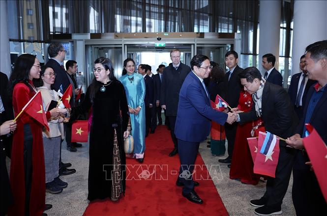 Thủ tướng Phạm Minh Chính bắt đầu thăm chính thức Cộng hòa Estonia -0