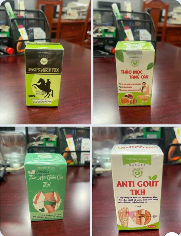 Phanh phui đường dây sản xuất hơn 10 sản phẩm thực phẩm chức năng giả -0