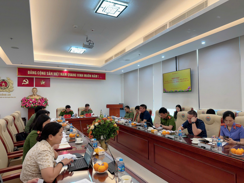 Phiên họp Tổ biên tập Dự án Luật sửa đổi, bổ sung một số điều của Luật phòng, chống ma túy -0