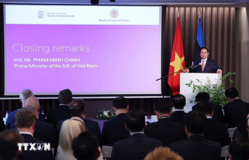 Thủ tướng: Việt Nam và Estonia nên là cầu nối thúc đẩy hợp tác với cả khu vực -0