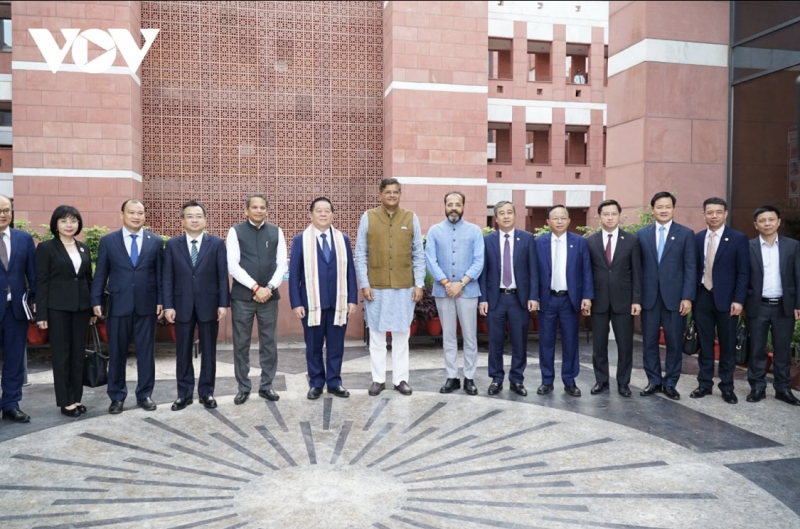 Đoàn đại biểu Đảng Cộng sản Việt Nam thăm và làm việc tại Ấn Độ -0