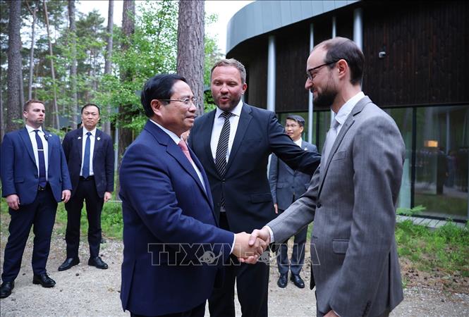 Thủ tướng Phạm Minh Chính thăm không gian văn hóa mang tên nhà soạn nhạc nổi tiếng Estonia Arvo Pärt -0