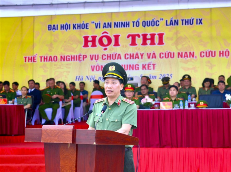 2025 Firefighting and Rescue Skills Competition Final takes place in Hanoi -0