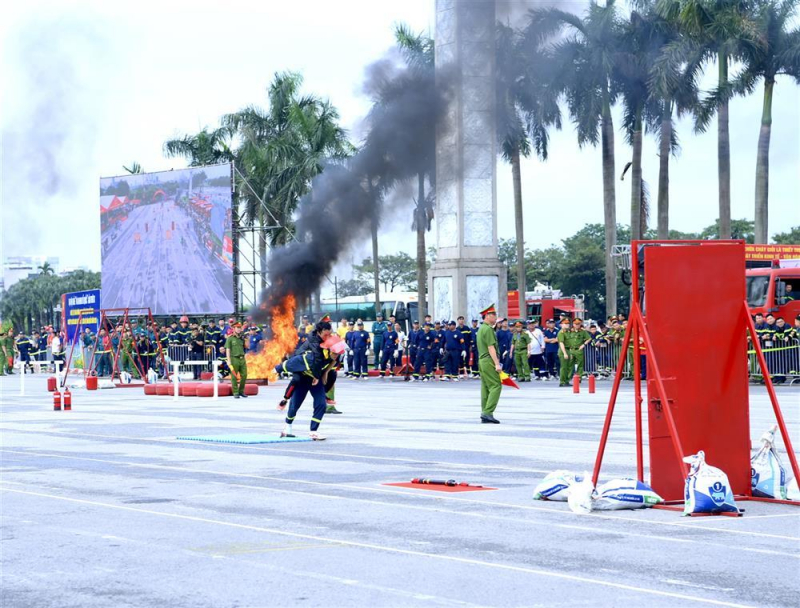 2025 Firefighting and Rescue Skills Competition Final takes place in Hanoi -3
