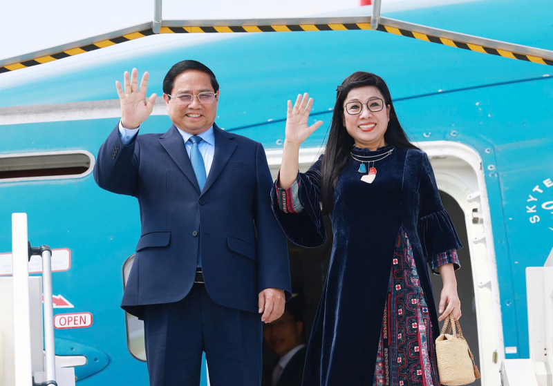 Thủ tướng Phạm Minh Chính tới Nice, bắt đầu chuyến công tác tại Cộng hoà Pháp -0