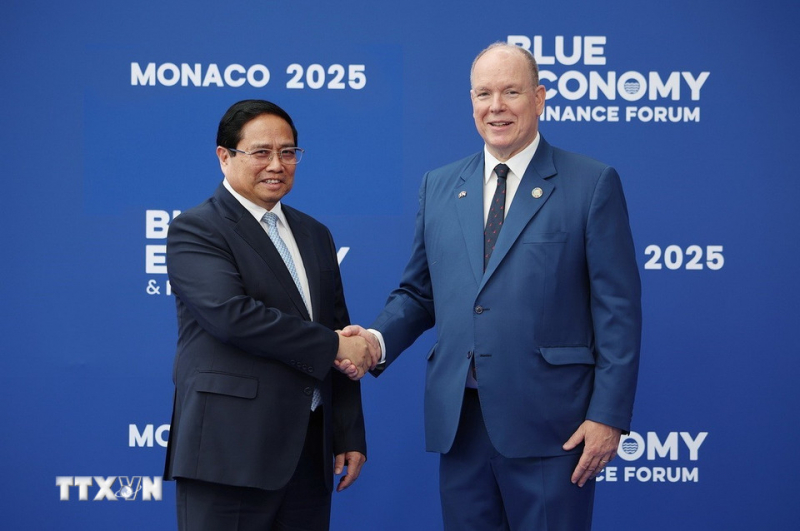 Lễ đón Thủ tướng và Phu nhân tham dự Hội nghị Đại dương của Liên hợp quốc -2