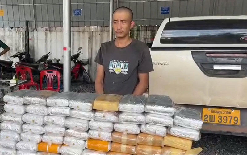 Phá chuyên án, thu giữ số lượng lớn ma túy tại Lào -0