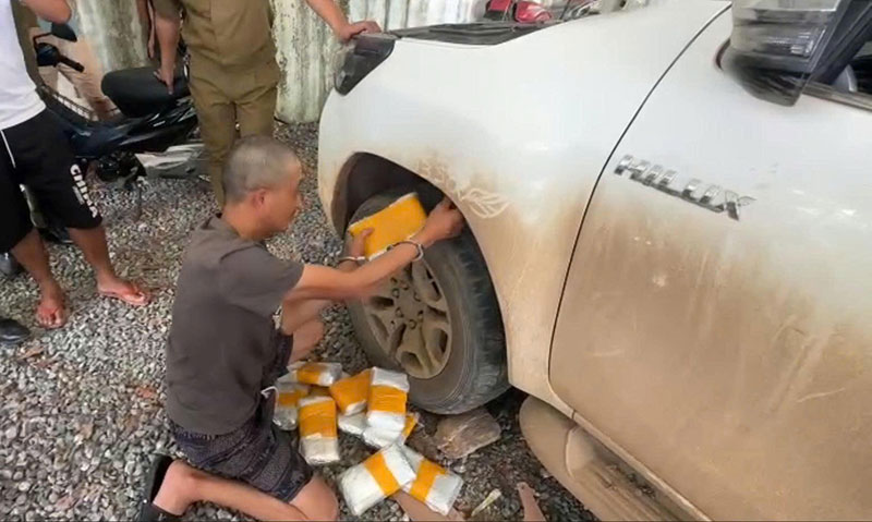 Phá chuyên án, thu giữ số lượng lớn ma túy tại Lào -1