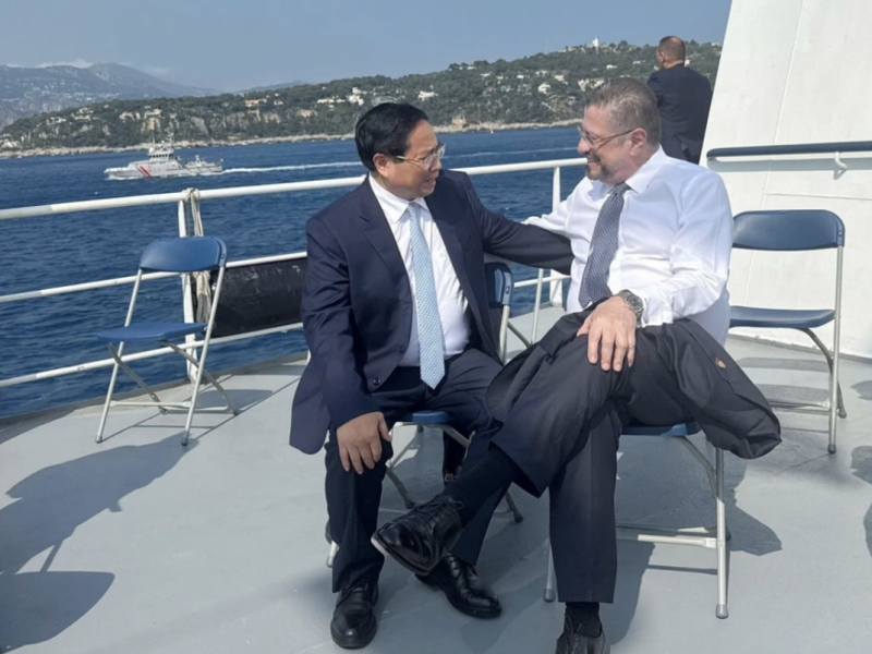 Thủ tướng Phạm Minh Chính gặp Tổng thống Costa Rica -0